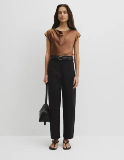Satin Shell Top