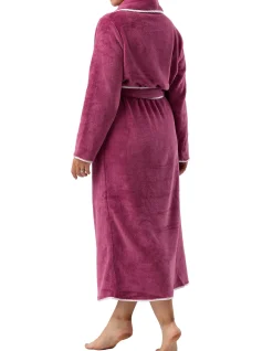 SATIN TRIM ROBE