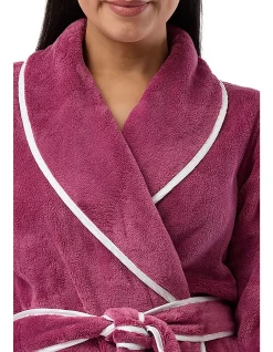 SATIN TRIM ROBE