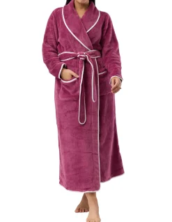 SATIN TRIM ROBE