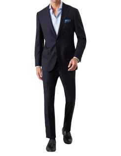 SAUNDERS NAVY JACKET