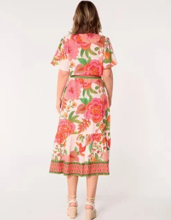 SAVELLE MIDI DRESS