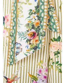 SCARF BELT WIDE LEG PANT