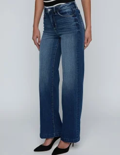 SCOTTIE HIGH RISE WIDE LEG JEANS