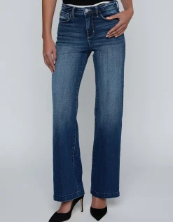 SCOTTIE HIGH RISE WIDE LEG JEANS