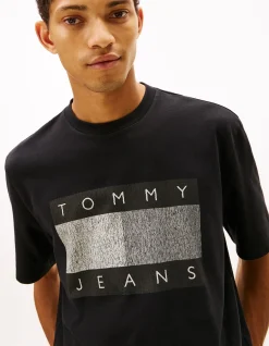 90S DISTRESSED FLAG TEE