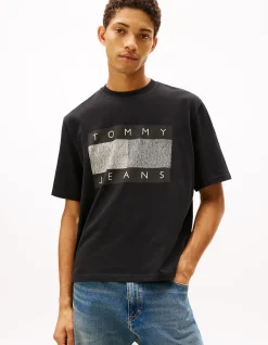 90S DISTRESSED FLAG TEE