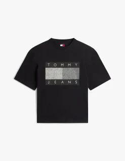 90S DISTRESSED FLAG TEE