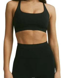 Seamless Compression Racer Back Sports Bra