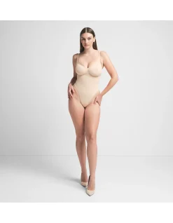 SEAMLESS SCULPT THONG BODYSUIT