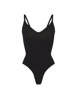 SEAMLESS SCULPT THONG BODYSUIT
