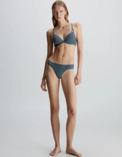 SEDUCTIVE COMFORT LIGHT THONG DARK SLATE