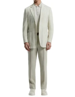 SEERSUCKER CHECK BLAZER