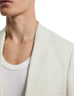 SEERSUCKER CHECK BLAZER