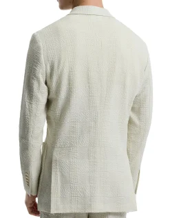 SEERSUCKER CHECK BLAZER