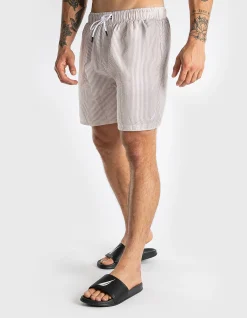 SEERSUCKER STRIPE SWIM SHORT