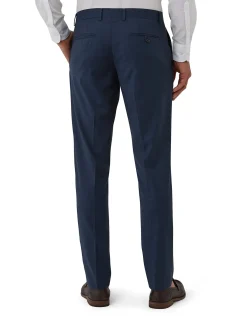 SELF STRIPE SUIT TROUSER