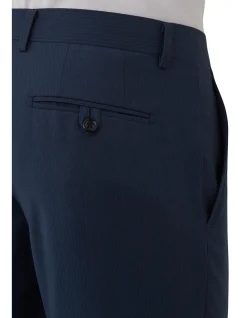 SELF STRIPE SUIT TROUSER