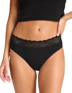 Sensual Hi Waist Bikini (Light-Moderate) Period Brief