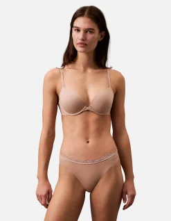 SENSUAL LACE TRIM THONG