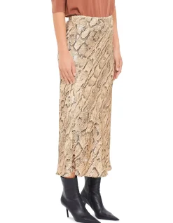 Separ Snake Slip Skirt