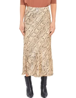 Separ Snake Slip Skirt