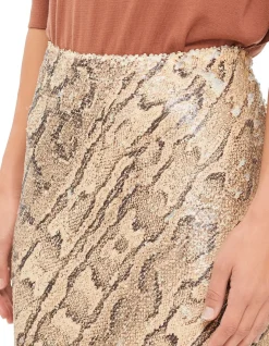 Separ Snake Slip Skirt