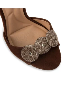 Serafina Leather Heeled Sandal