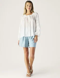 SERAFINA LINEN SHORTS