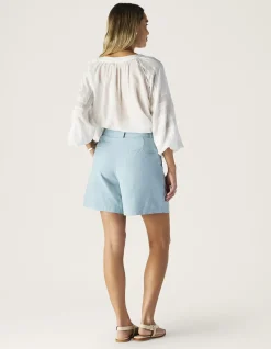 SERAFINA LINEN SHORTS