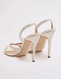 SERAPHINA SATIN SLINGBACK PUMP 105