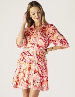 SERENA PRINT MINI DRESS
