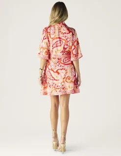 SERENA PRINT MINI DRESS