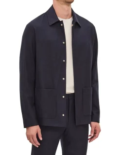 SETH WOOL FLANNEL SUIT JACKET
