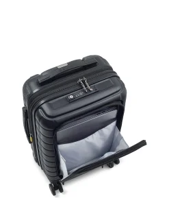 Shadow 5.0 55cm Expandable Front Pocket Small Carry-On Suitcase Black