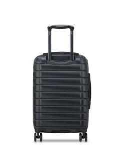 Shadow 5.0 55cm Expandable Front Pocket Small Carry-On Suitcase Black