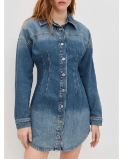 Shaped Denim Dress