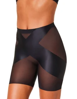 Shaping Satin Midthigh X Booty-Lifting Short