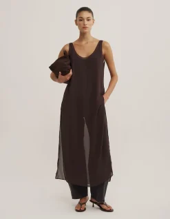 Sheer Tunic Top