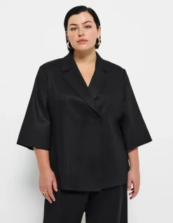 SHORT SLEEVE BLAZER