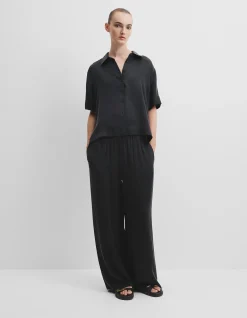 Short Sleeve Cupro Shirt