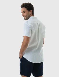 SHORT SLEEVE LINEN SHIRT