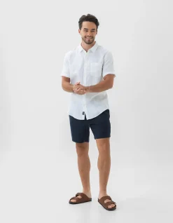 SHORT SLEEVE LINEN SHIRT