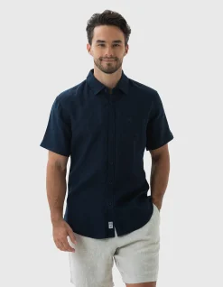 SHORT SLEEVE LINEN SHIRT
