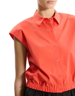 Short Sleeve Crop Shirt