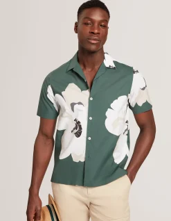 SHORT SLEEVE HEBBDEN PRINT SHIRT