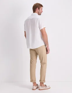 SHORT SLEEVE LINEN SHIRT