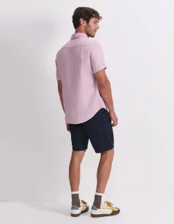 SHORT SLEEVE LINEN SHIRT