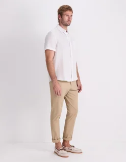SHORT SLEEVE LINEN SHIRT