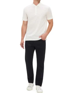 SHORT SLEEVE MERCERISED COTTON POLO